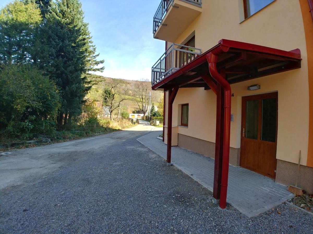 Apartman Masaryk Lipova Lazne Exteriör bild