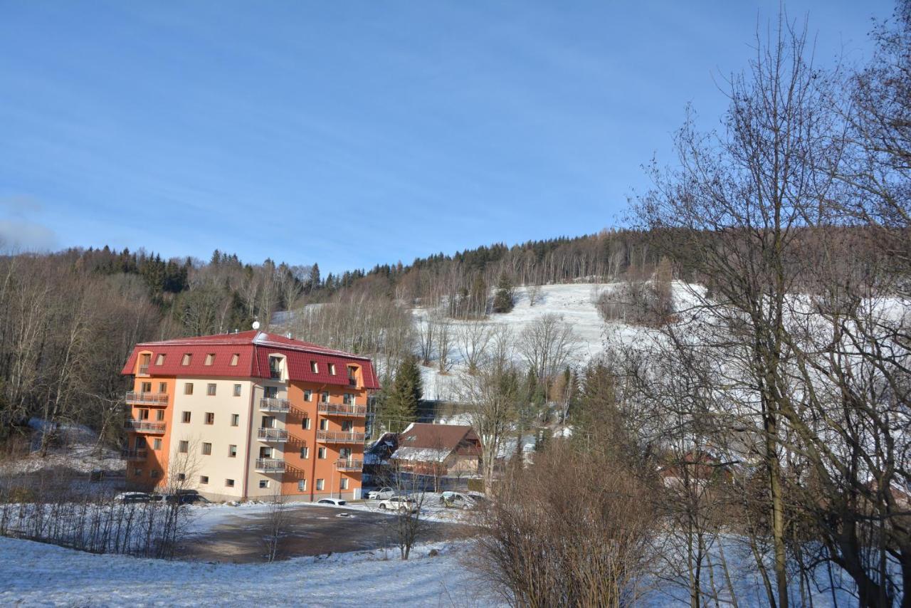 Apartman Masaryk Lipova Lazne Exteriör bild